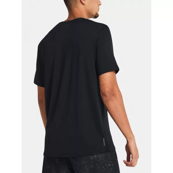 Moška majica s kratkimi rokavi UNDER ARMOUR VANISH ENERGY SS 1383973-001 ČRNA 