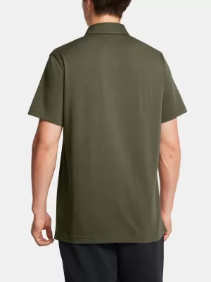 Moška majica s kratkimi rokavi UNDER ARMOUR ICON POLO 1386608-390 ZELENA