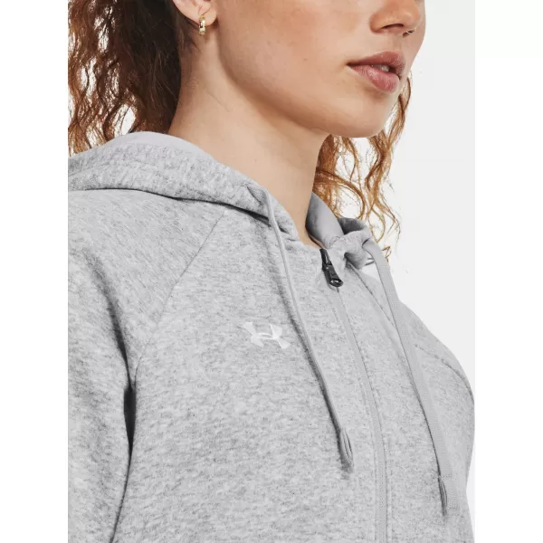  Ženski pulover UNDER ARMOUR RIVAL FLEECE FZ HOODIE 1379497-012 SIVA 