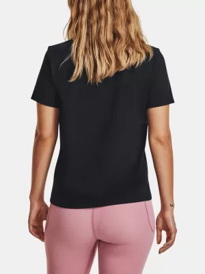 Ženska majica s kratkimi rokavi UNDER ARMOUR MERIDIAN SS 1379155-001 ČRNA