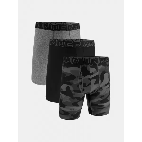  Moške boksarice UNDER ARMOUR M PERF TECH NOV 9IN 1383881-001 ČRNA 