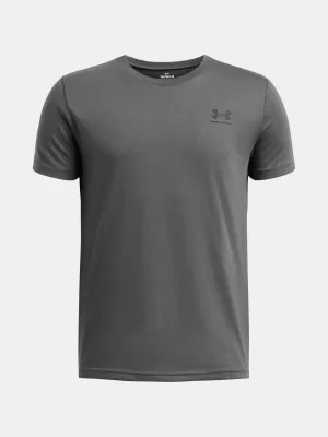 Fantovska majica s kratkimi rokavi UNDER ARMOUR B SPORTSTYLE LC SS 1389962-012 SIVA