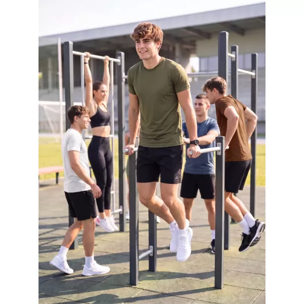  Moška funkcionalna majica ALTISPORT NoPrint NP/ALM421 VOJSKA 