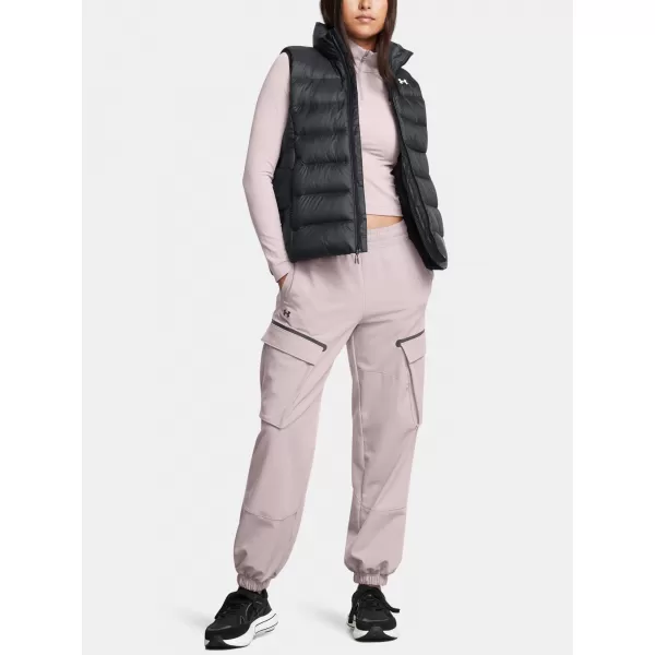  Ženske športne hlače UNDER ARMOUR UNSTOPPABLE CARGO PANT 1386481-015 SIVA 
