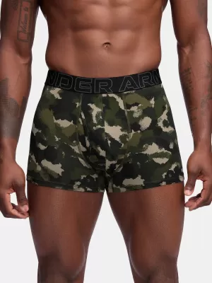 Moške boksarice UNDER ARMOUR M PERF COTTON NOV 3IN 1383892-391 ZELENA