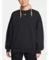 Ženski pulover UNDER ARMOUR RIVAL FLEECE OS CREW ČRNA
