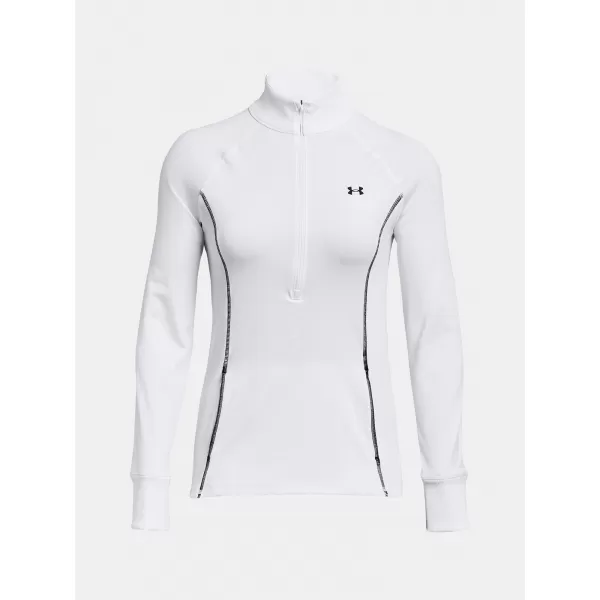  Ženska majica s kratkimi rokavi UNDER ARMOUR TRAIN CW 1/2 ZIP 1379886-100 BELA 