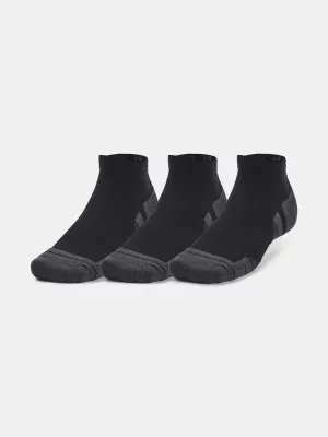Nogavice UNDER ARMOUR PERFORMANCE TECH LOW (3 PÁRY) 1379504-001 ČRNA