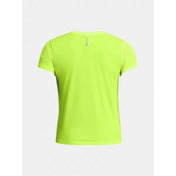  Ženska majica s kratkimi rokavi UNDER ARMOUR LAUNCH SHORTSLEEVE 1382434-731 ZELENA 