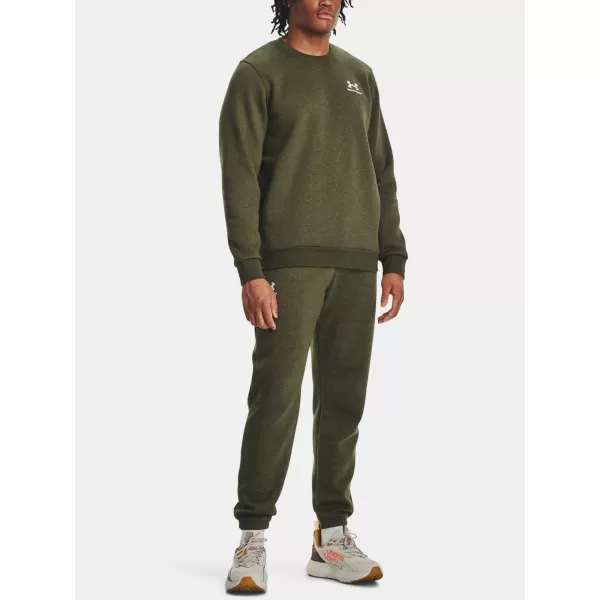  Moške trenirke UNDER ARMOUR ESSENTIAL FLEECE JOGGER 1373882-391 ZELENA 