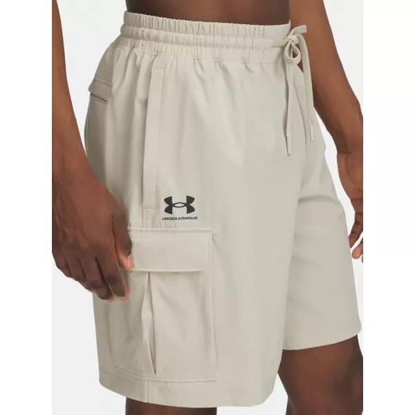  Moške kratke hlače UNDER ARMOUR VIBE WOVEN CARGO SHORT 1386560-289 RJAVA 