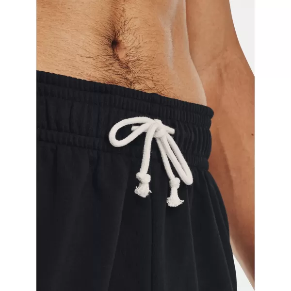  Moške kratke hlače UNDER ARMOUR RIVAL TERRY 6IN SHORT 1382427-001 ČRNA 