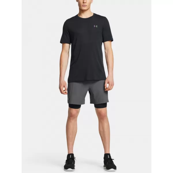  Moške kratke hlače UNDER ARMOUR VANISH WOVEN 2IN1 STS 1373764-025 SIVA 