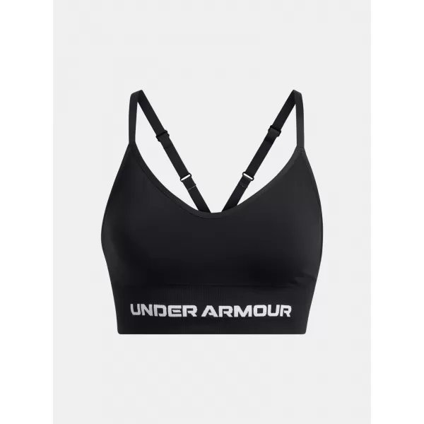  Ženski nedrček UNDER ARMOUR VANISH SEAMLESS LOW BRA 1384417-001 ČRNA 