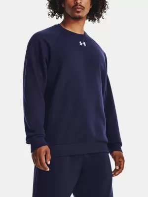 Moški pulover UNDER ARMOUR RIVAL FLEECE CREW 1379755-410 MODRA