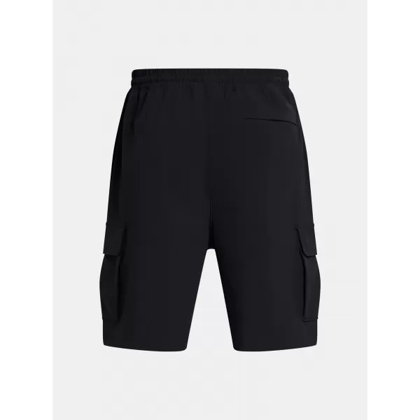  Moške kratke hlače UNDER ARMOUR VIBE WOVEN CARGO SHORT 1386560-001 ČRNA 