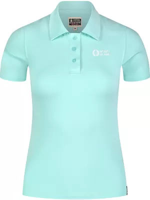 Ženska polo majica NORDBLANC EVERMORE NBSLT8174 ZELENA