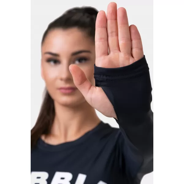  Sports HERO majica z dolgimi rokavi 585 BLACK Nebbia 