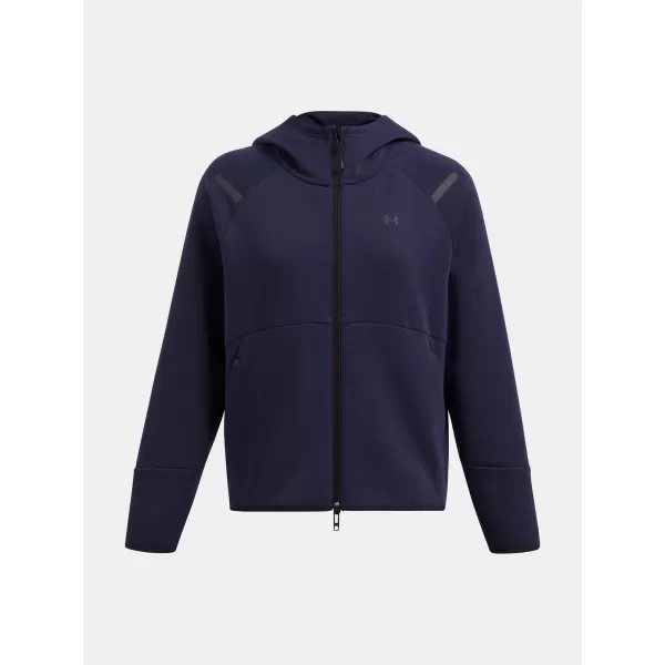  Ženski pulover UNDER ARMOUR UNSTOPPABLE FLEECE FZ 1379842-410 MODRA 