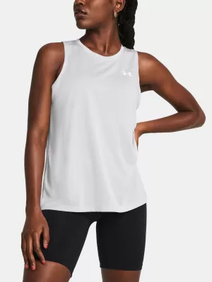 Ženski brezrokavnik UNDER ARMOUR TECH TANK TWIST 1383656-014 SIVA