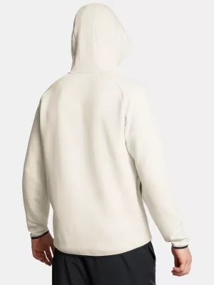 Moški pulover UNDER ARMOUR UNSTOPPABLE FLC HD EU 1389350-110 BELA