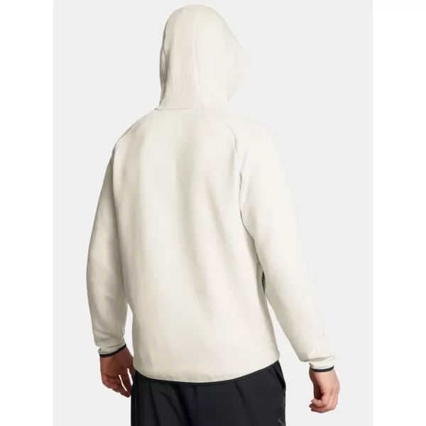  Moški pulover UNDER ARMOUR UNSTOPPABLE FLC HD EU 1389350-110 BELA 