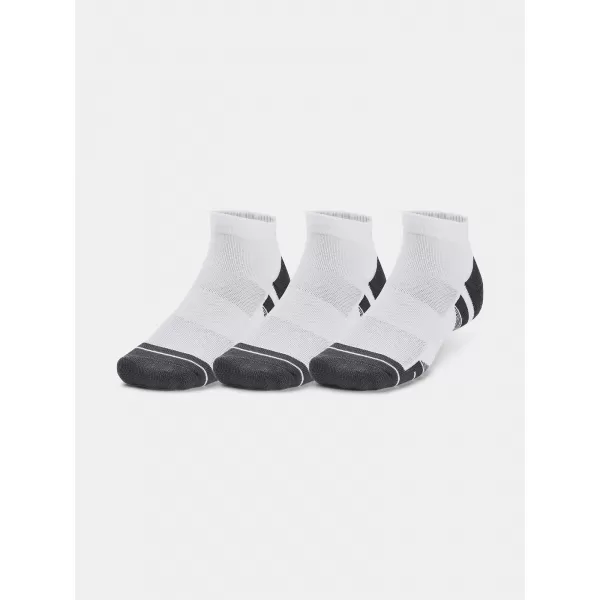  Nogavice UNDER ARMOUR PERFORMANCE TECH LOW (3 PÁRY) 1379504-100 BELA 