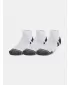 Nogavice UNDER ARMOUR PERFORMANCE TECH LOW (3 PÁRY) 1379504-100 BELA