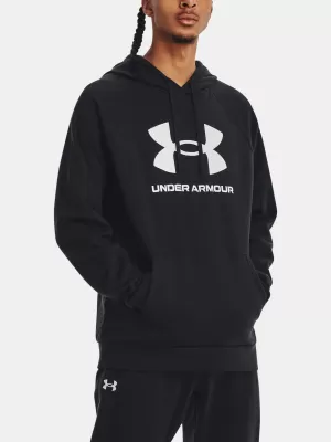 Moški pulover UNDER ARMOUR RIVAL FLEECE LOGO HD 1379758-001 ČRNA