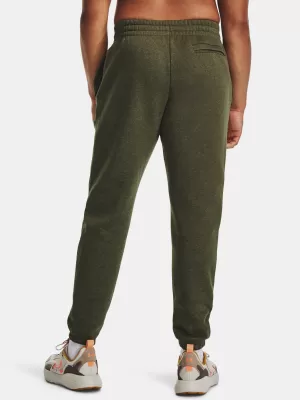 Moške trenirke UNDER ARMOUR ESSENTIAL FLEECE JOGGER 1373882-391 ZELENA