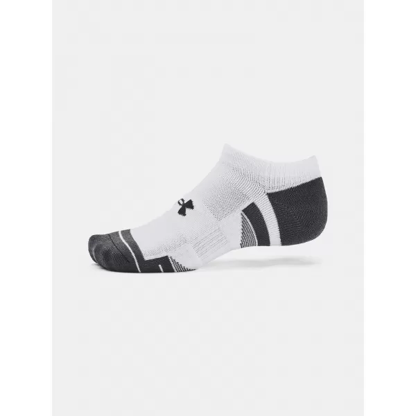  Nogavice UNDER ARMOUR PERFORMANCE TECH NS (3 PÁRY) 1379503-100 BELA 
