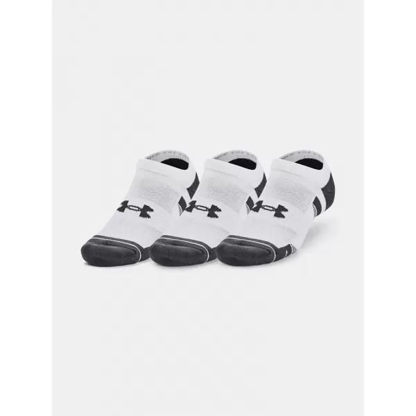  Nogavice UNDER ARMOUR PERFORMANCE COTTON NS (3 PÁRY) 1379526-100 BELA 