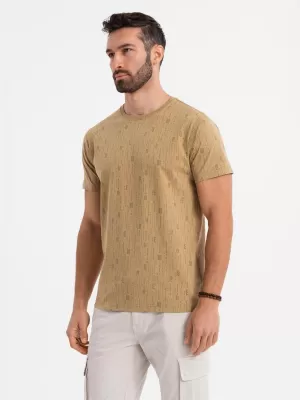 Srajca OMBRE OM-TSFP-0225 TEMNA OLJKA