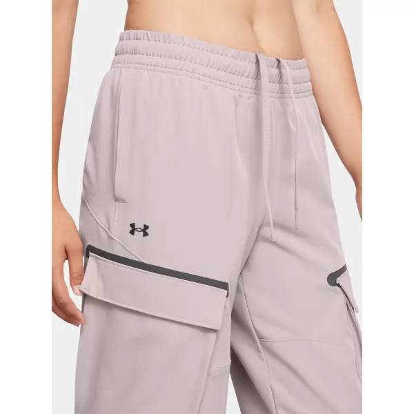  Ženske športne hlače UNDER ARMOUR UNSTOPPABLE CARGO PANT 1386481-015 SIVA 