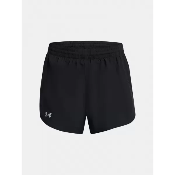  Ženske kratke hlače UNDER ARMOUR FLY BY 2-IN-1 SHORTS 1382440-001 ČRNA 