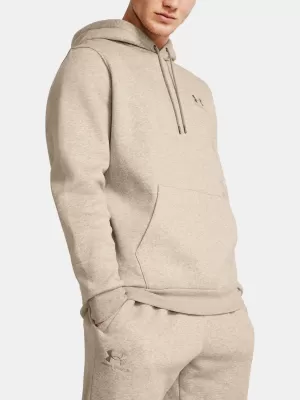 Moški pulover UNDER ARMOUR UA ESSENTIAL FLEECE HOODIE 1373880-203 RJAVA