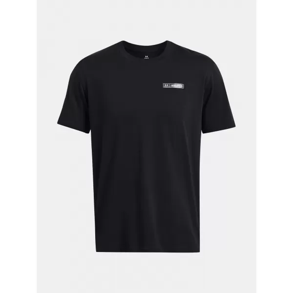  Moška majica s kratkimi rokavi UNDER ARMOUR HW ARMOUR LABEL SS 1382831-001 ČRNA 
