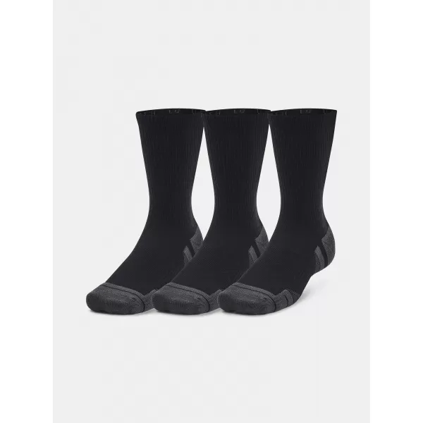  Nogavice UNDER ARMOUR PERFORMANCE TECH CREW (3 PÁRY) 1379512-001 ČRNA 