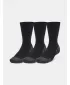 Nogavice UNDER ARMOUR PERFORMANCE TECH CREW (3 PÁRY) 1379512-001 ČRNA