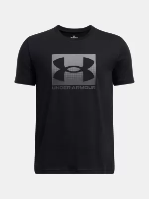 Fantovska majica s kratkimi rokavi UNDER ARMOUR B BOXED SPORTS UPDATE SS 1388672-001 ČRNA