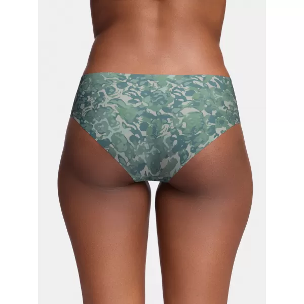  Ženske spodnjice UNDER ARMOUR PURE STRETCH NOV NS HIP (3KS) 1383896-348 ZELENA 