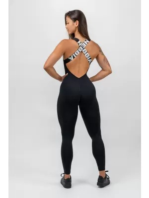 Športni kombinezon GYM RAT 201 BLACK Nebbia