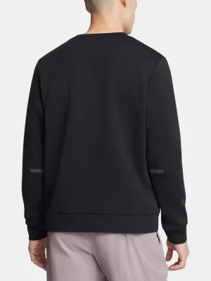Moški pulover UNDER ARMOUR UNSTOPPABLE FLC CREW EU 1389351-001 ČRNA