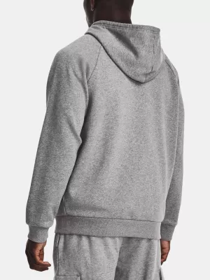 Moški pulover UNDER ARMOUR RIVAL FLEECE FZ HOODIE 1379767-025 SIVA