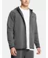 Moški pulover UNDER ARMOUR UNSTOPPABLE FLC FZ HD EU 1389352-025 SIVA