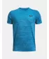 Fantovska majica s kratkimi rokavi UNDER ARMOUR TECH VENT JACQUARD SS 1379939-466 MODRA