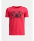 Fantovska majica s kratkimi rokavi UNDER ARMOUR B GLITCH LOCKERTAG SS 1386833-989 RDEČA
