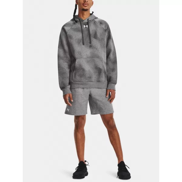  Moške kratke hlače UNDER ARMOUR RIVAL FLEECE SHORTS 1379779-025 SIVA 