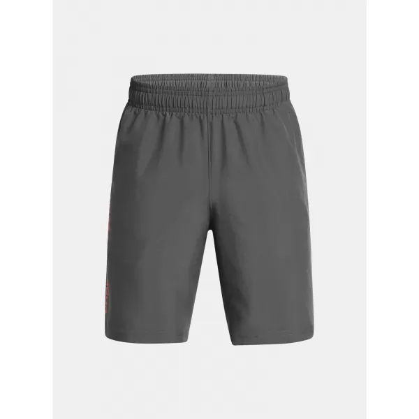  Fantovske kratke hlače UNDER ARMOUR TECH WOVEN WORDMARK SHORT 1383341-026 SIVA 
