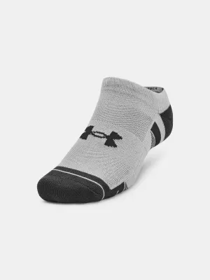Nogavice UNDER ARMOUR PERFORMANCE TECH NS (3 PÁRY) 1379503-011 SIVA